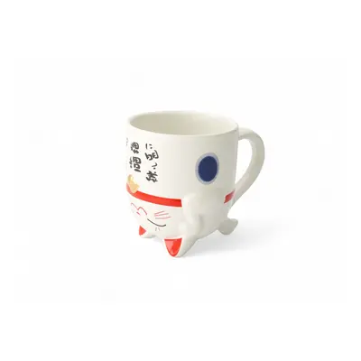 Tokyo Design Studio Hrnek Kawaii Lucky Cat (Blue) - dárkové balení 350ml