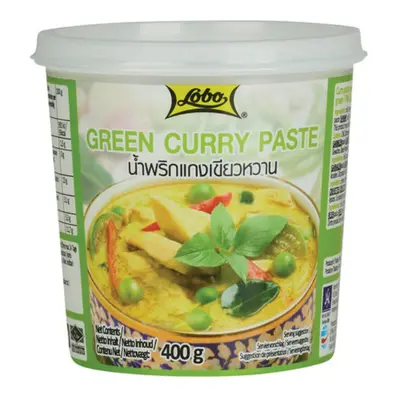 Lobo Zelená kari pasta Green Curry 400g