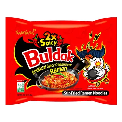 Samyang Instantní nudle Buldak 2x Extreme pikantní kuřecí 140g