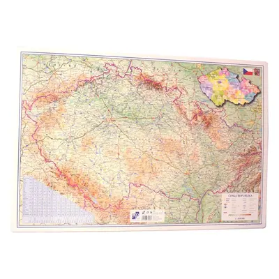 Podložka na stůl 60 × 40 cm - mapa ČR