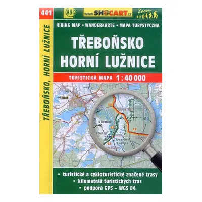 Třeboňsko, Horní Lužnice - mapa SHOCart č.441 - 1:40 000