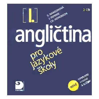 Angličtina pro jazykové školy 1 - audio CD k učebnici (2ks) - Jaroslav Peprník