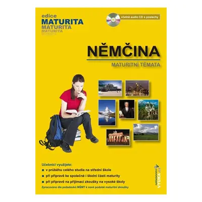 Němčina - maturitní témata + audio CD - Navrátilová H.