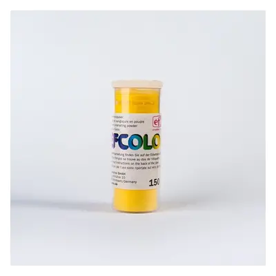 Efcolor - Smaltovací prášek, 10 ml - žlutý