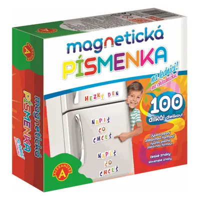 Magnetická písmenka - na lednici