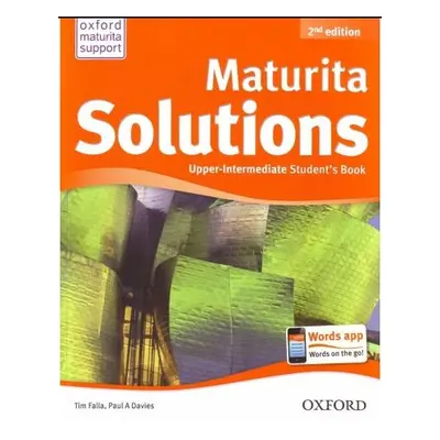 Maturita Solutions - Second Edition Upper-Intermediate Students Book (CZ)