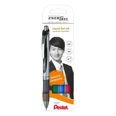 Pentel EnerGel BL77 Gelový roller 0,7 mm - sada 4 barev