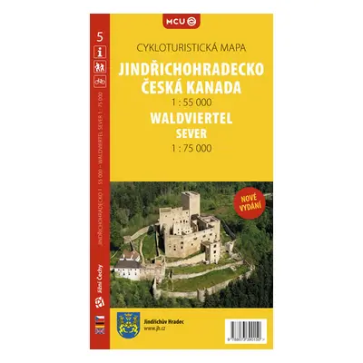 Jindřichohradecko - cykloturistická mapa č.5/1:55 000 - neuveden