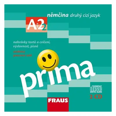 Prima A2 / díl 4 - CD (2 ks) - Friederike Jin, Lutz Rohrmann, Grammatiki Rizou