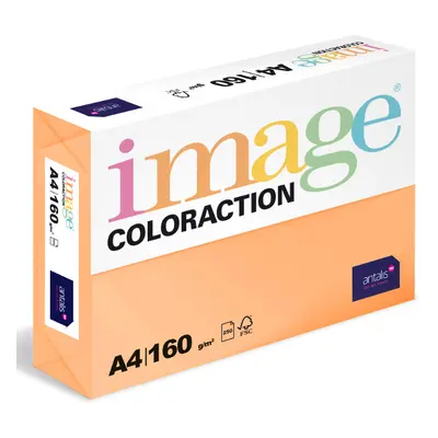 Coloraction A4 160 g 250 ks - Venezia/sytá oranžová