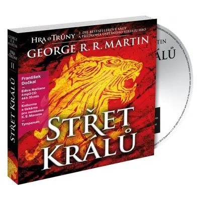 CD Střet králů - Hra o trůny 2. - George R. R. Martin