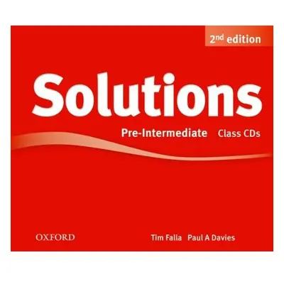 Maturita Solutions Pre-Intermediate Class Audio CDs, 2. edice - Tim Falla, P. A. Davies