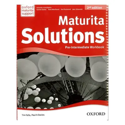 Maturita Solutions Pre-Intermediate Workbook CZ, 2. edice - Tim Falla, Paul A Davies