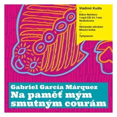 CD Na paměť mým smutným courám - Márquez Gabriel García