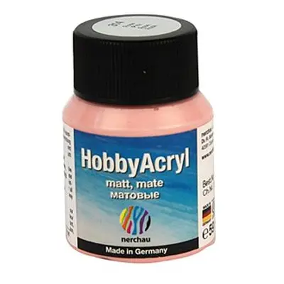 Hobby Acryl matt Nerchau - 59 ml - rumělková růžová