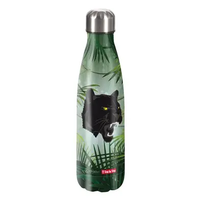 Izolovaná láhev na pití z nerezové oceli 0,5 l - Wild Cat Chiko