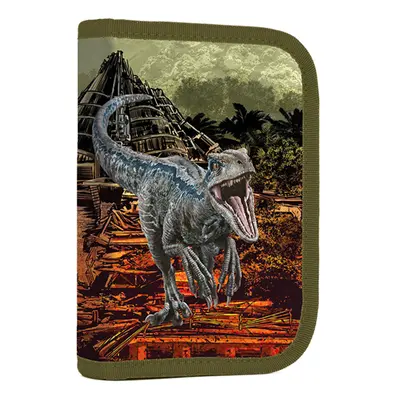 Penál 1patrový 2 klopy prázdný OXY - Jurassic World/Jurský svět