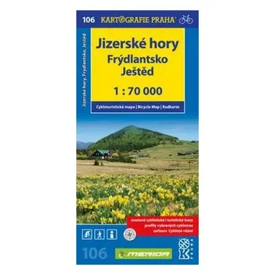 Jizerské hory, Frýdlansko, Ještěd 1: 70 000