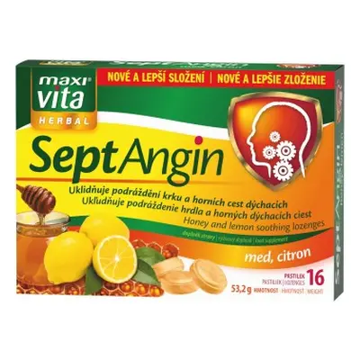 Maxi Vita Herbal SeptAngin - med a citron