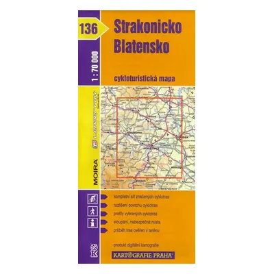 Strakonicko, Blatensko - cyklo KP č.136 - 1:70t