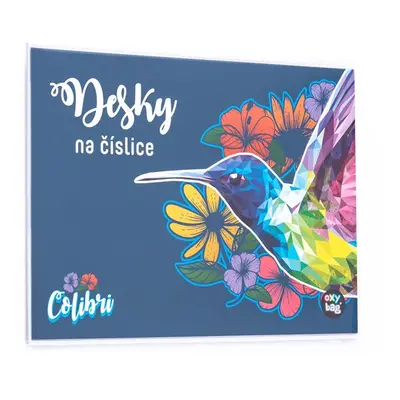 Desky na číslice - Kolibřík