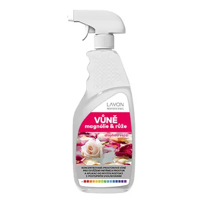 Lavon vůně magnolie a ruže - 500 ml