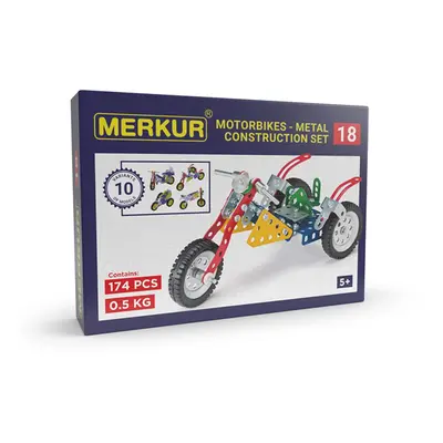 Merkur stavebnice 018 - Motocykly