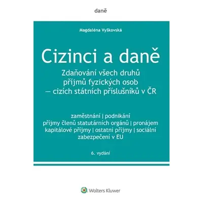 Cizinci a daně - Magdaléna Vyškovská