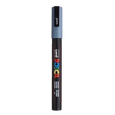 Akrylový popisovač POSCA, PC-3M, 0,9-1,3 mm, břidlicově šedý