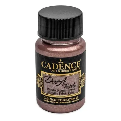 Barva na textil Cadence DORA, 50 ml - starorůžová (antique pink)