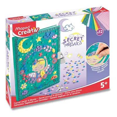 Sada MAPED CREATIV Secret Mosaics Secret Diary - Tajný deníček