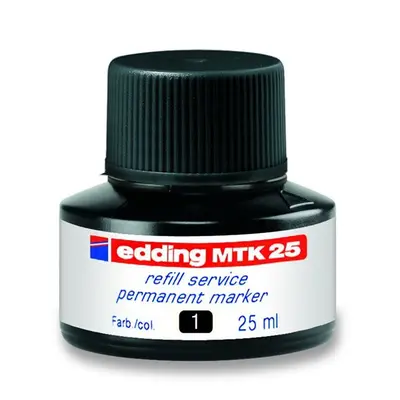 Edding MTK 25 Náhradní náplň pro permanentní popisovač - černá