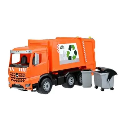 Auto popelář plast 53cm Mercedes Arocs, v krabici 54x 26x 20 cm