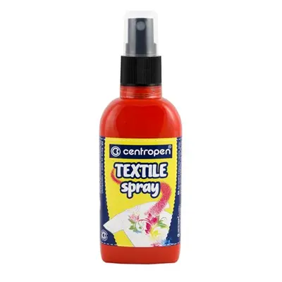 Centropen Barva na textil ve spreji 110 ml - červená