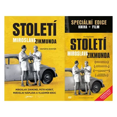 Století Miroslava Zikmunda - dárkové provedení s DVD - Zikmund Miroslav