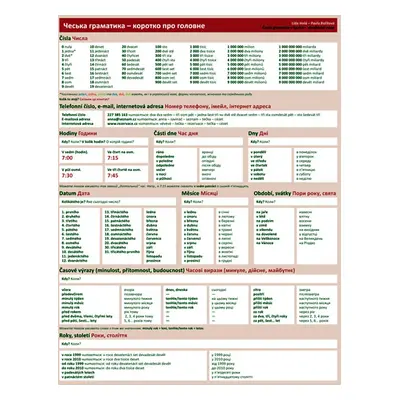 Česká gramatika v kostce - ukrajinská - Holá Lída, Bořilová Pavla