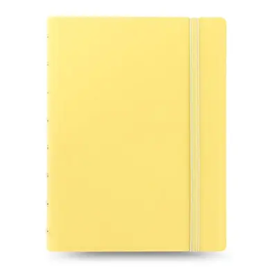 Filofax Notebook Pastel poznámkový blok A5 - pastelově žlutá