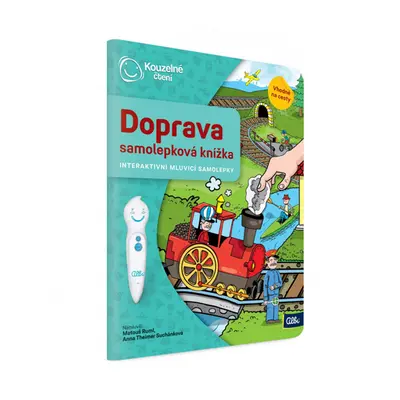 Kouzelné čtení - Samolepková knížka doprava