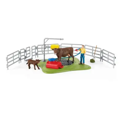 Schleich 42529 Mycí kout pro dobytek