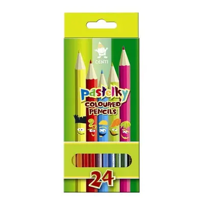 Koh-i-noor pastelky CENTI - 24 ks