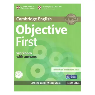 Objective First Workbook with answers /B2/ - 4. vydání - Capel A., Sharp W.