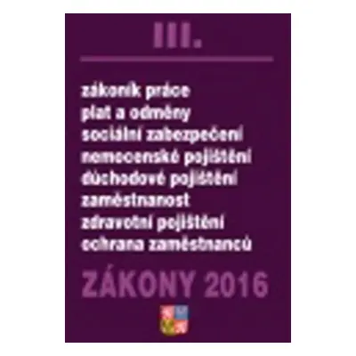 Zákony III/2016