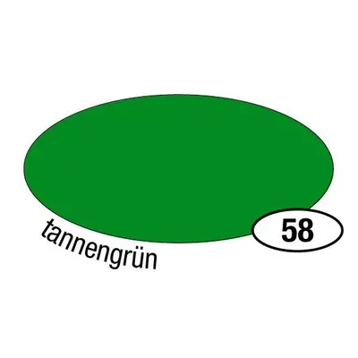 Barevné papíry 50 × 70 cm, 300 g, 10 ks - jedlová zeleň