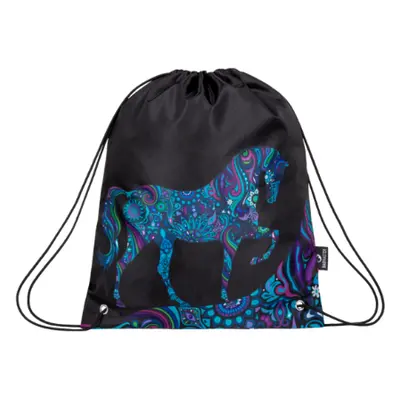 Sáček na cvičky Bagmaster - GEN 20 A PINK/BLACK/VIOLET/BLUE