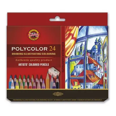 Umělecké pastelky Koh-i-noor POLYCOLOR 3834 - 24 ks