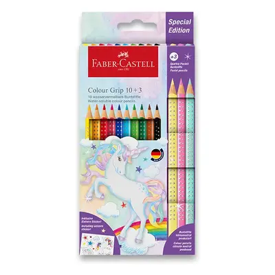 Pastelky Faber-Castell Colour Grip Unicorn, 13 ks