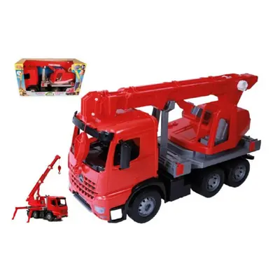 Plastový autojeřáb Actros 70 cm 3-osý