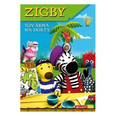 DVD Zigby - Továrna na dorty - neuveden