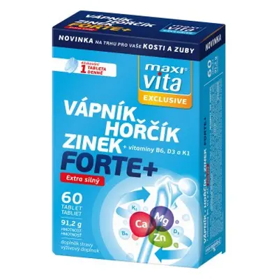 Maxi Vita Exclusive Vápník–hořčík–zinek forte+