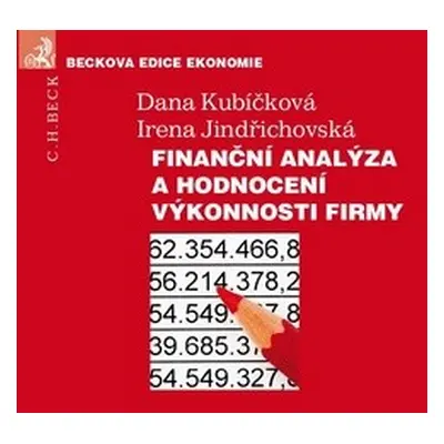 Finanční analýza a hodnocení výkonnosti firmy - Dana Kubíčková; Irena Jindřichovská